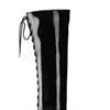 Pleaser - DELIGHT3017 Bottes cuissardes à plateforme - Noir Product image
